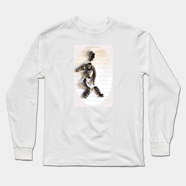 fractured man Long Sleeve T-Shirt by TrueMagic